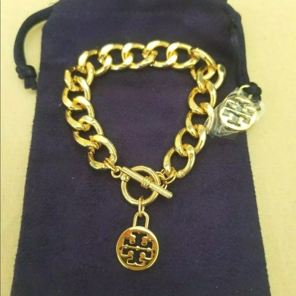 TORY BURCH LAST ONE NEW 2021 TOGGLE BRACELET MATCH NECKLACE BOUTIQUE LAST ONE!! - Picture 4 of 4